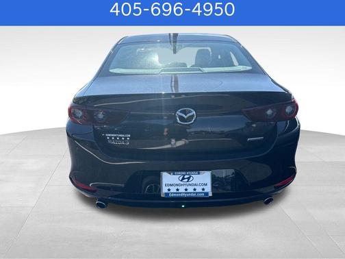Jet Black Mica 2025 Mazda Mazda3 FWD w/Preferred Package