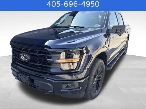 Antimatter Blue Metallic 2024 Ford F-150 XLT