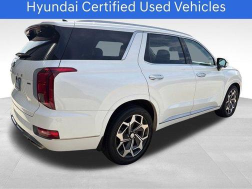 Hyper White 2022 Hyundai PALISADE Calligraphy
