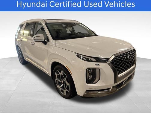 Hyper White 2022 Hyundai PALISADE Calligraphy