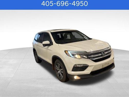 White Diamond Pearl 2018 Honda Pilot EX-L