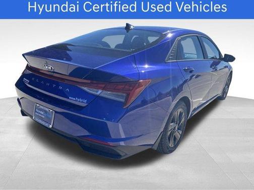 2023 Hyundai ELANTRA HEV Blue