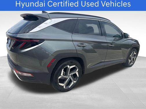 Amazon Gray 2022 Hyundai TUCSON Limited