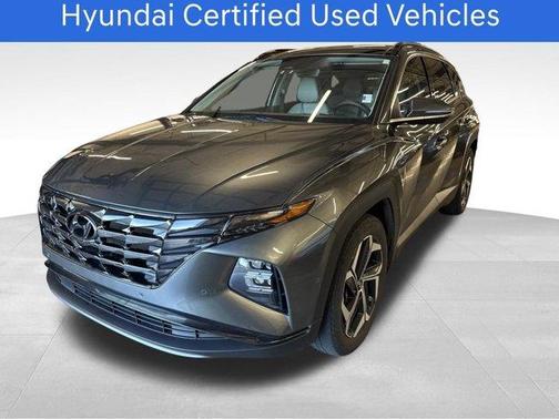 Amazon Gray 2022 Hyundai TUCSON Limited