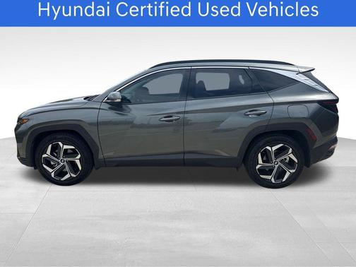 Amazon Gray 2022 Hyundai TUCSON Limited