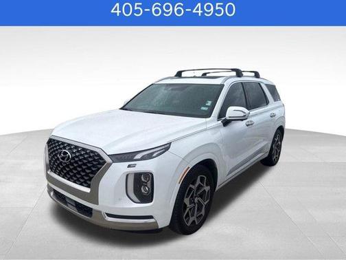 Hyper White 2022 Hyundai PALISADE Calligraphy
