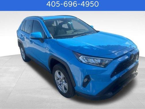 Blue Flame 2019 Toyota RAV4 XLE