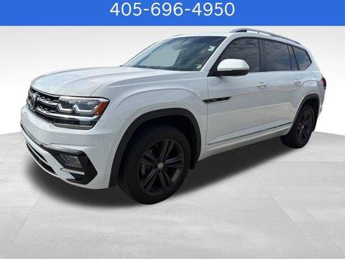 Pure White 2020 Volkswagen Atlas 3.6 V6 SEL R-Line