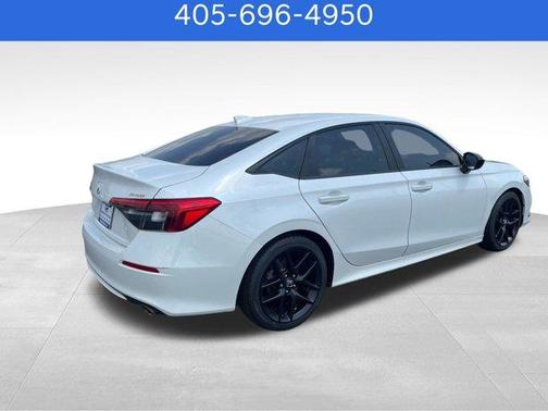 Platinum White Pearl 2022 Honda Civic Sport