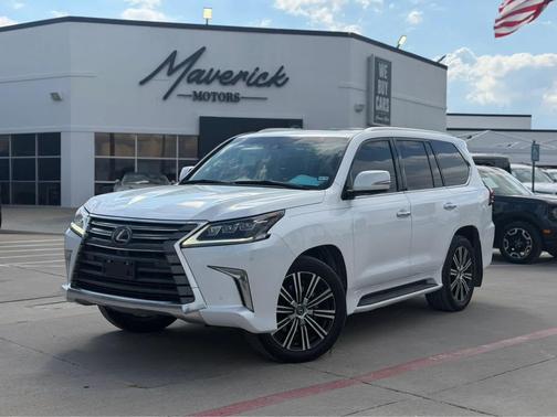 Eminent White Pearl 2021 Lexus LX 570 Base