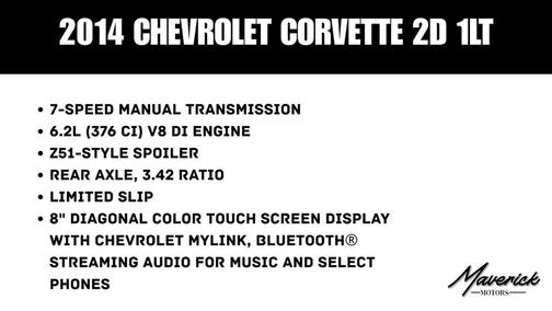 2014 Chevrolet Corvette Stingray Base