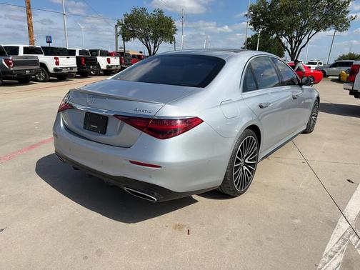 Cirrus Silver 2022 Mercedes-Benz S-Class 4MATIC