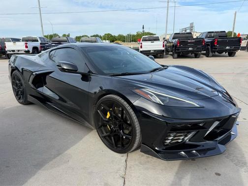 Black 2024 Chevrolet Corvette Stingray w/1LT