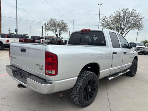Silver 2004 Dodge Ram 1500 SLT Quad Cab
