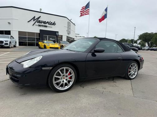 Basalt Black Metallic 2002 Porsche 911 Carrera 4