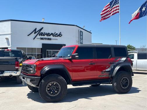 Hot Pepper Red Metallic Tinted Clearcoat 2023 Ford Bronco Raptor