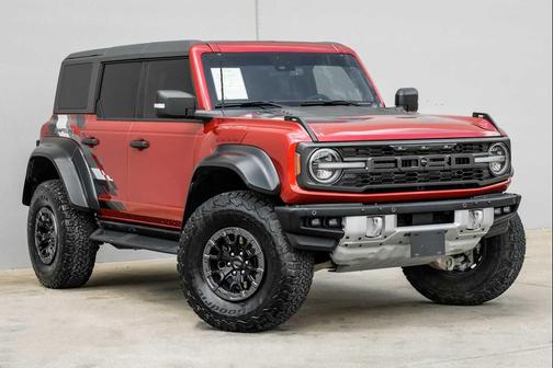 Hot Pepper Red Metallic Tinted Clearcoat 2023 Ford Bronco Raptor