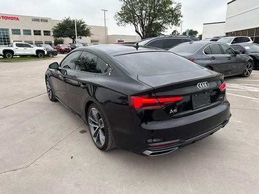 Black 2023 Audi A5 Sportback 45 S Line Premium Plus