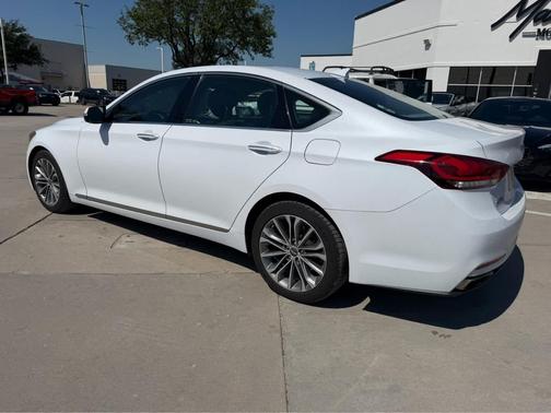 Casablanca White 2016 Hyundai Genesis 3.8