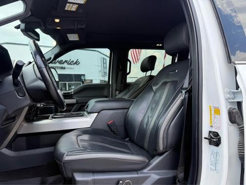 Star White Metallic Tri-Coat 2022 Ford F-350 Platinum