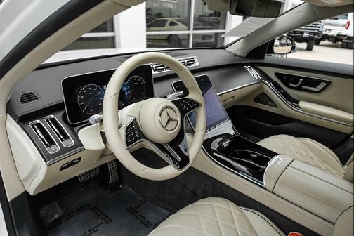 MANUFAKTUR Diamond White 2023 Mercedes-Benz S-Class 4MATIC