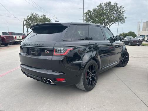 Santorini Black Metallic 2021 Land Rover Range Rover Sport SVR