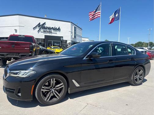 Jet Black 2021 BMW 530 530i