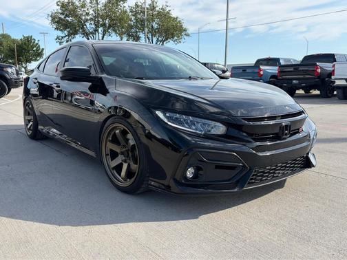 Crystal Black Pearl 2020 Honda Civic Si Base