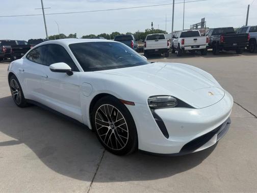 White 2022 Porsche Taycan RWD