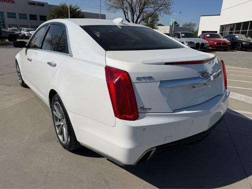 Crystal White Tricoat 2017 Cadillac CTS 3.6L Luxury