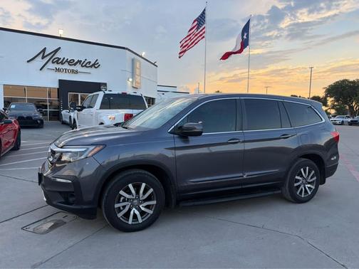 Modern Steel Metallic 2022 Honda Pilot 2WD EX-L