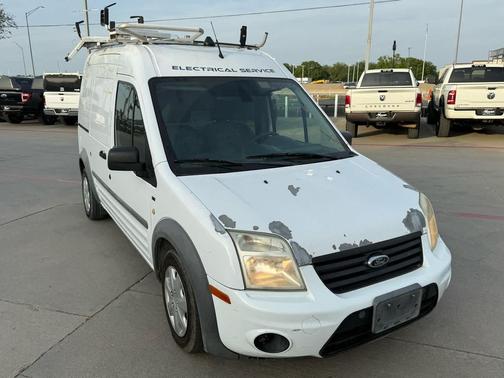 Frozen White 2013 Ford Transit Connect XLT