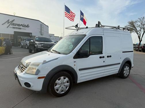 Frozen White 2013 Ford Transit Connect XLT