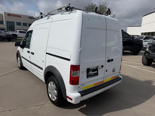 Frozen White 2013 Ford Transit Connect XLT