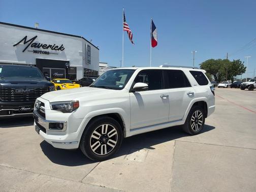 Blizzard Pearl 2018 Toyota 4Runner Limited