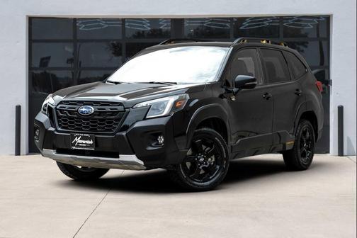 Crystal Black Silica 2023 Subaru Forester Wilderness