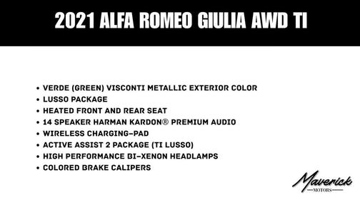 2021 Alfa Romeo Giulia Ti