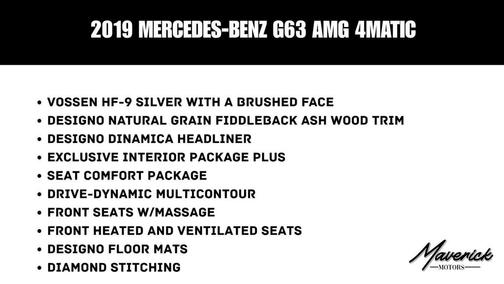 Iridium Silver Metallic 2019 Mercedes-Benz AMG G 63 4MATIC