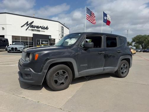 Black 2016 Jeep Renegade Sport