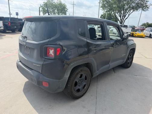 Black 2016 Jeep Renegade Sport