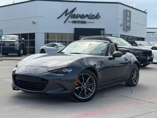 Meteor Gray Mica 2016 Mazda MX-5 Miata Grand Touring