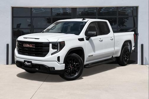 Summit White 2023 GMC Sierra 1500 Elevation