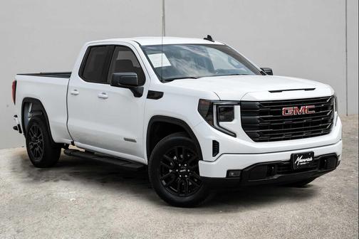 Summit White 2023 GMC Sierra 1500 Elevation