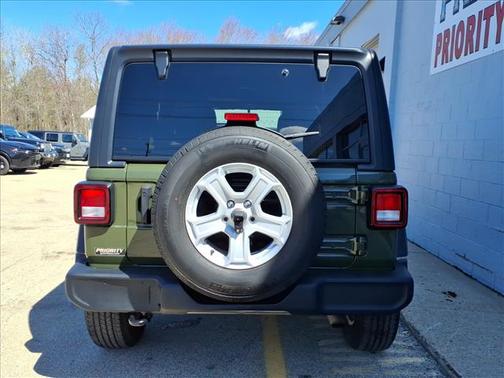 Sarge Green Clearcoat 2022 Jeep Wrangler Unlimited Sport