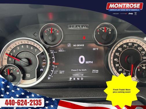 Flame Red Clearcoat 2017 RAM 1500 Big Horn