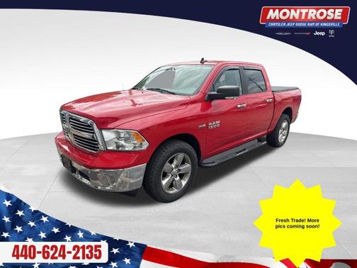 Flame Red Clearcoat 2017 RAM 1500 Big Horn