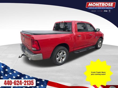 Flame Red Clearcoat 2017 RAM 1500 Big Horn