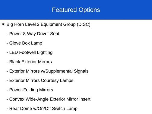 2023 RAM 1500 Big Horn