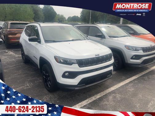 Bright White Clearcoat 2026 Jeep Compass Latitude