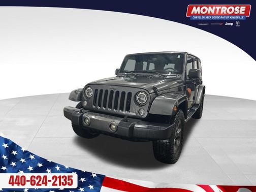 Granite Crystal Clearcoat Metallic 2017 Jeep Wrangler Unlimited Sport